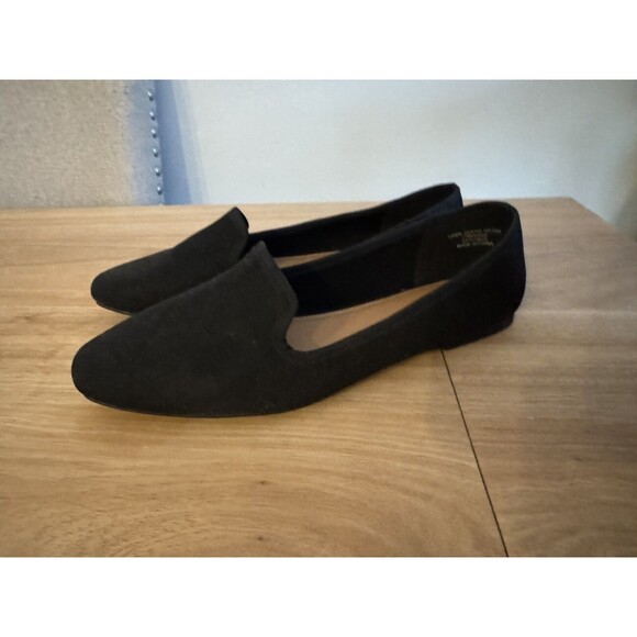 ASOS Design Wide Fit Lakeside Slipper Flats Black - Picture 4 of 6